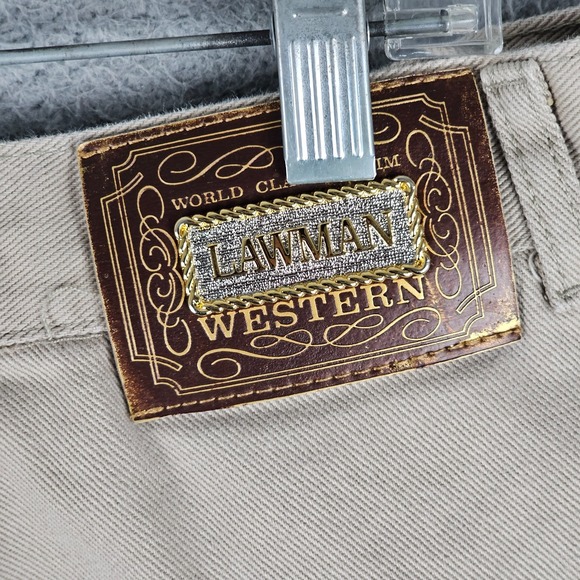 Lawman Bareback Jeans Womens 9 Superior Fit High Waisted Western Skinny Leg - Picture 7 of 13